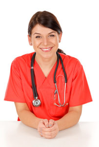 Successful female doctor
